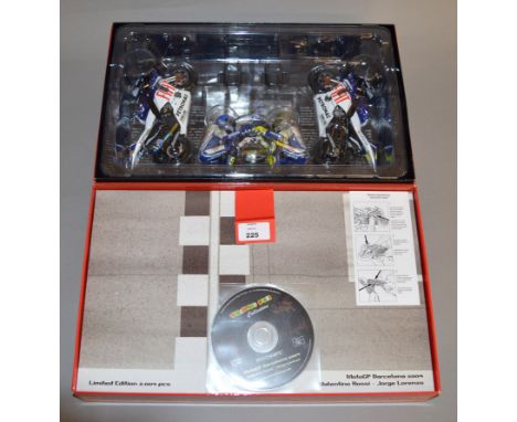 Minichamps. A boxed diecast model 1:12 scale Motorbike Set from the Valentino Rossi Collection, 122 094699 Double Set Rossi/L