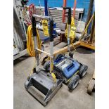 (2) Duplex 120V Floor Sweepers, Walk-Behind