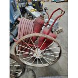 Ansul Fire Suppression Cart, 36" Spoke Steel Wheels