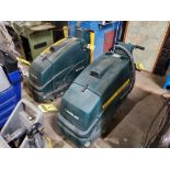 (2) Nobles SpeedGleam Walk-Behind Floor Scrubbers, 36V, Model 612963