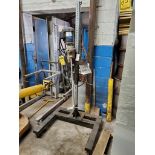 Portable Tank Mixer on Adjustable Height Base, .5 HP, Mixer Direct VSC