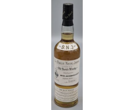 Bottling of The Bailie Nicol Jarvie Old Scotch Whisky. 70cl. Full and sealed. 