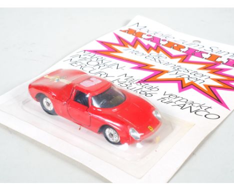Märklin / Mercury&nbsp;Ferrari 250 Le Mans in OVPModellauto von Märklin Mercury-Import, Maßstab 1:43. Ferrari 250 hinten mit 