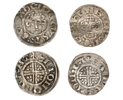 John, Penny, class Vb, Canterbury, Samuel, samvel on ca, 1.27g/12h (N 970; S 1351); Henry III, Short Cross coinage, Penny, cl