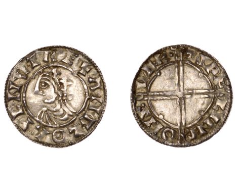 Cnut (1016-1035), Penny, Quatrefoil type, Sudbury, Sperling, zprlinc o s · vbr ·, 0.76g/3h (SCBI Copenhagen 3735; BEH 3421-2;