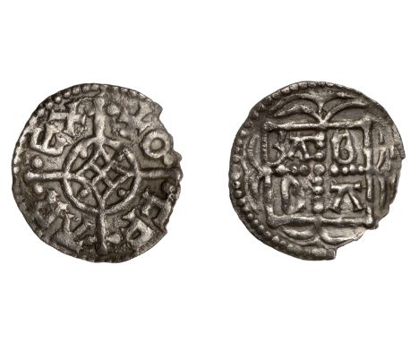 Kings of Mercia, Offa (759-96), Penny, Light coinage, Canterbury, Baba, +offa rex in angles of long cross botonnée, quadrilat