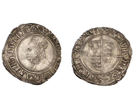 Elizabeth I (1558-1603), Second issue, Groat, mm. cross-crosslet, bust 1F, reads regina, 2.03g/11h (N 1986; S 2556). Slightly