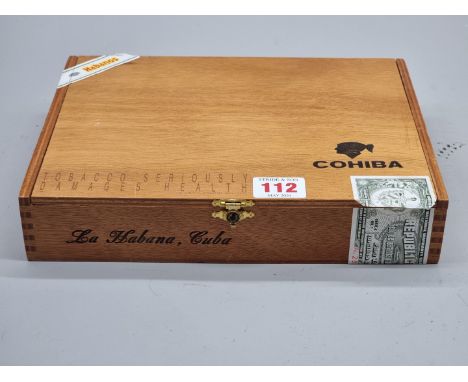 Cigars: a box of eighteen Cohiba 'Esplendidos' cigars. (16) 