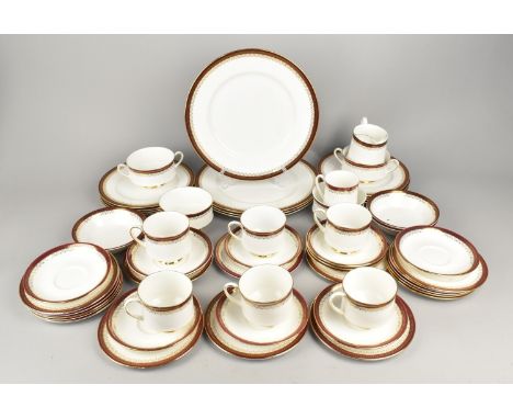 A Paragon Holyrood Fifty-five Piece Service to Comprise Cups, Saucers, Side Plates, Dinner Plates etc