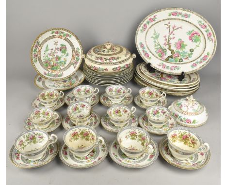 A Large Collection of Various Indian Tree to Comprise Aynsley Cups and Saucers, Plates, Tureens, Platters etc
