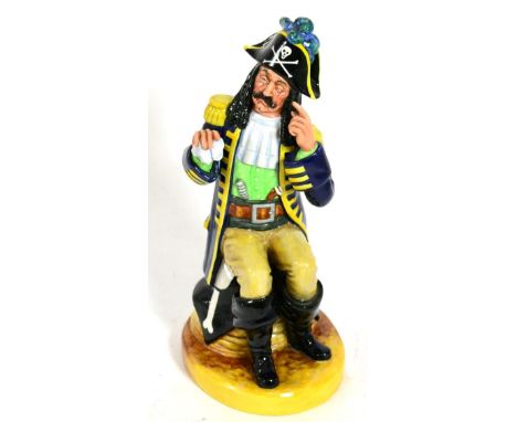 A Royal Doulton figure ''The Pirate King'' HN2901Very light crazing otherwise OK. 