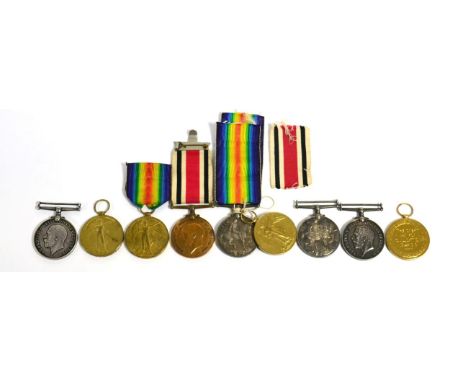 Two First World War Pairs to the Royal Engineers, each comprising British War Medal and Victory Medal, awarded to 224910 PNR.