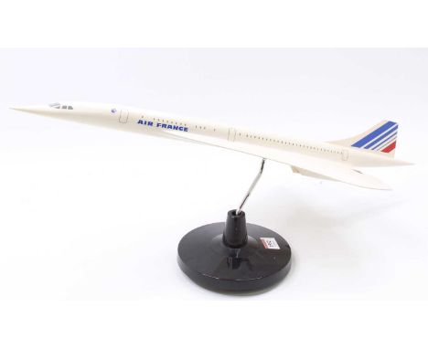 A static display model of an Air France Concorde approx 25" 64cm long