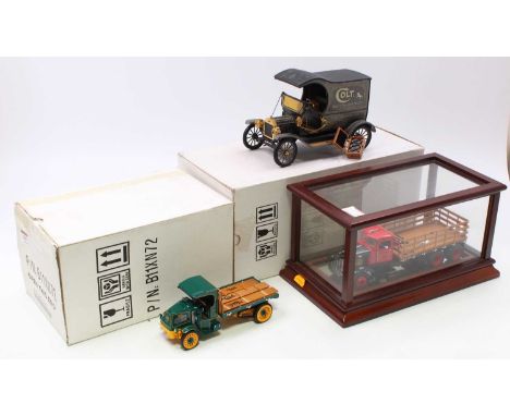 3 various Franklin Mint diecasts to include a Ford Model T delivery truck, and 2 others
