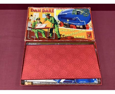 An Original Eagle Dan Dare Spaceship Construction Game, by Chad Valley, appears complete with board, boxed.