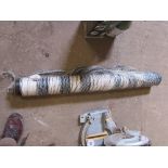 Part roll of bale wrap netting