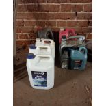 Various part full oils/lubricants etc