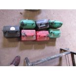 7 x Petrol / diesel fuel cans