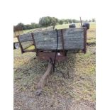 Sanders 4T 2 wheel tipping trailer,