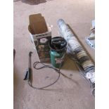 Ronseal fence sprayer with quantity of Ronseal fence spray