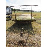 2 Wheel 20ft straw trailer,