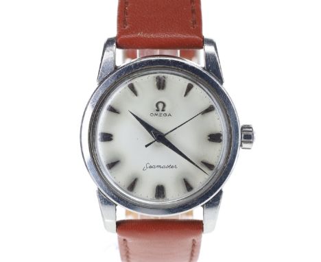 Omega - Vintage Seamaster Steel Case Automatic Watch. Automatic Omega Cal. 420 movement. Case made from stainless steel with 