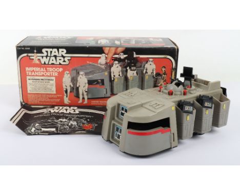 Vintage Palitoy Star Wars 1979 Imperial Troop Transporter,cat no 33342, in good original condition, stickers have been applie