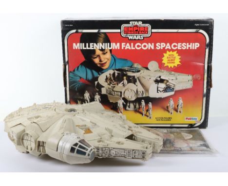 Vintage Palitoy Star Wars The Empire Strikes Back Boxed Millennium Falcon Spaceship, circa 1980 Cat No.33364 complete with th