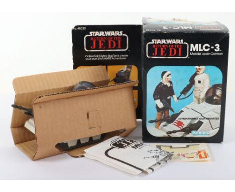 Kenner Star Wars Return of the Jedi MLC-3 Mobile Laser Canon, twin laser canons, in excellent original condition, decals have