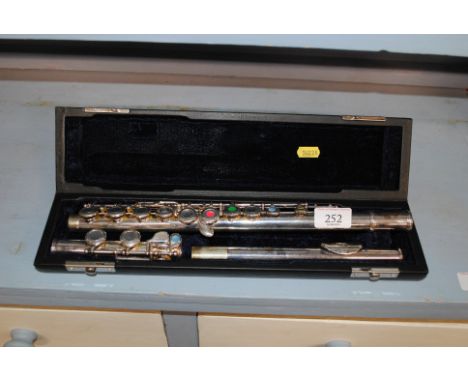 A J.P.111 cased plated flute