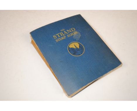 The Strand stamp album and various contents 