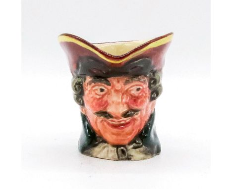Style One, pistol handle. Brown hat; mask up; green coat; white cravat.Dick Turpin (1705 - 1739) joined forces with fellow hi