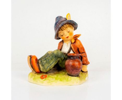 Porcelain hand painted in matte finish. Goebel backstamp. Impressed M. I. Hummel to round base. Special edition no. 8 made fo