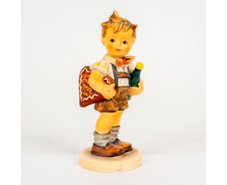 Porcelain hand painted in matte finish. Goebel backstamp. Impressed M. I. Hummel to base. Special edition No. 4 made exclusiv