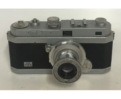 OPL Foca PF2B Camera
Serial No:25.289B
Lens: 50mm Oplar
Age of Item: 1947
