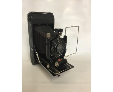 Agfa Standard Postcard Camera Serial No:GY272 Lens: 150mm Solinar Accessories: Leather Case Age of Item: 1926 – 30&nbsp;