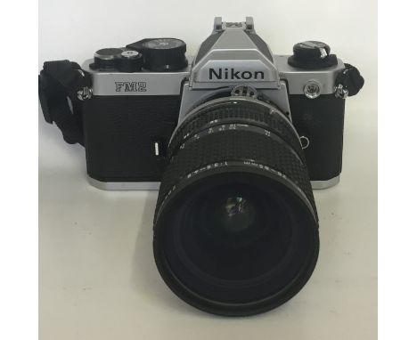 Nikon FM2 Camera
Serial No:8276225
Lens: 28 – 85mm Nikkor
Accessories: Case
Age of Item: 1983 – 85
