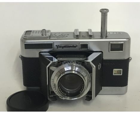 Voigtlander Vitessa L Camera
Lens: 50mm Ultron
Accessories: Leather Case
Age of Item: 1954
