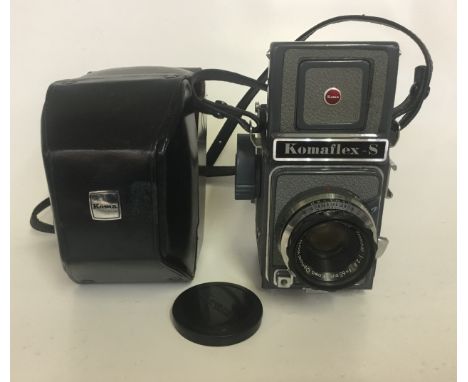 Komaflex – S SLR Camera
Lens: 65mm Prominar
Accessories: Leather Case
Age of Item: 1960
