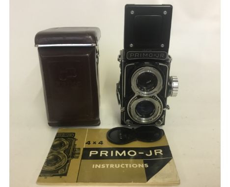 Topcon Primo Jr2 TLR Camera
Serial No:363756
Lens: 60mm Topcor
Accessories: Leather Case + Instruction Booklet
Age of Item: 1