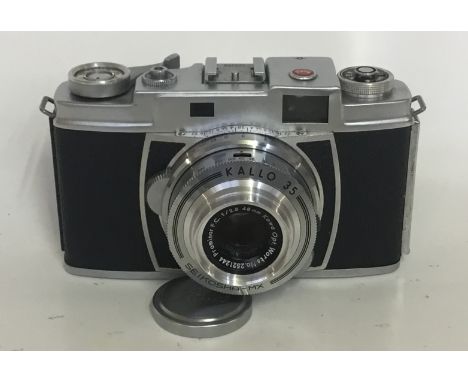 Kowa Kallo 35E Camera
Serial No:122373
Lens: 48mm Prominar
Age of Item: 1958
