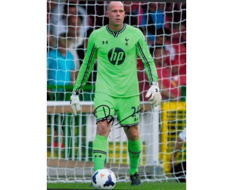 Brad Friedel Tottenham 10 X 8 Coloured Photo. Good condition. All autographs come with a Certificate of Authenticity. We comb