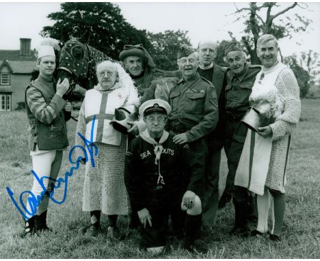 Ian Lavender signed Dads Army 10x8 black and white photo. Good condition. All autographs come with a Certificate of Authentic
