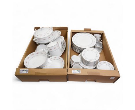 Noritake Petula tea and dinner service approx 77 pieces
