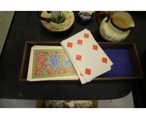 Tunbridge Ware Cribbage Box