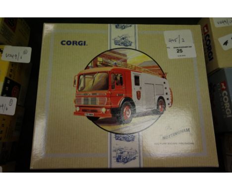Corgi The Nottingham AEC Pump Escape Fire Engine