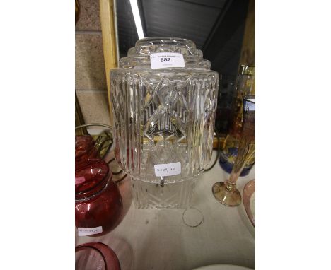 Cut Glass Table Lamp