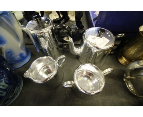 4 piece Tea Service in Towerbrite Tableware
