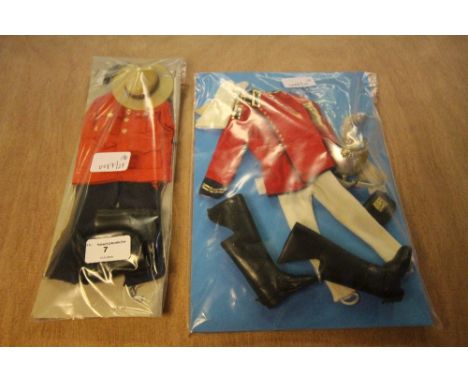 Action Man Royal Canadian Police Uniform and Queen's Life Guard Uniform