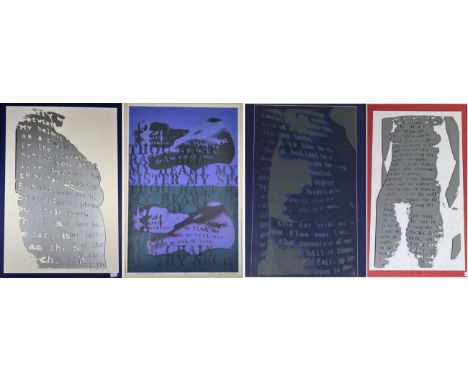 Roger Silvester (1939-2016) ''Song of Solomon 15''2'' Signed and dated (19)74, inscribed and numbered 9/10, silkscreen, toget
